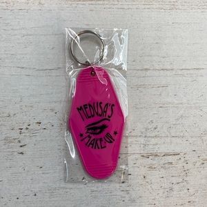 Medusa’s Makeup Good Vibes Only Retro Motel Keychain